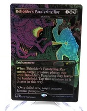 Beholder's Paralyzing Ray Oubliette FOIL Dungeons Dragons MTG Secret Lair NM/M picture