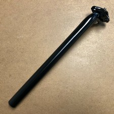 New KALLOY Bike Bicycle Alloy Seat Post 25.4-27.2mm Length 350mm No Logo Black picture