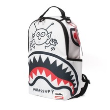 Sprayground Shark Paris Backpack School Laptop Books Bag Keith Haring Edition picture