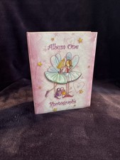 Baby Girls Album One Picture Album Holds 80 Photos Glossy Pink With Fairy’s picture