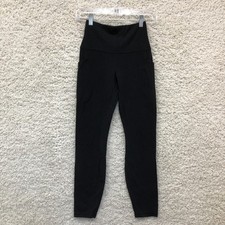 Lululemon Leggings 4 Adult Black Align High Rise Pockets Pull On Yoga Gym Womens picture
