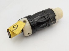 Leviton 3764C Twist-Lock Connector 50 Amp 600VAC 250VDC 3 Pole 4 Wire Non-NEMA picture