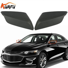 Mirror Cover Cap Black Left & Right Set For Chevrolet Malibu 2016-2020 2021 2022 picture