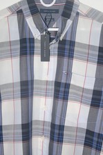 Tommy Hilfiger NWT Men's XL long sleeve Fall Basics blue red plaid button up picture