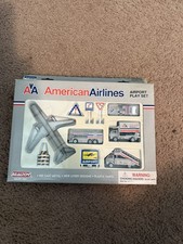 Daron American Airlines Airport Playset RT1661-1 Complete New in Box picture