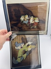 Rare WALT DISNEY'S SNOW WHITE AND THE SEVEN DWARFS 8 X 10 Cel Color Slides picture