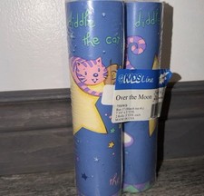 Vintage KidsLine Over the Moon wallpaper Border Pack 90’s Viv Eisner Hess Cow picture