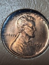 1928-D LINCOLN CENT. MINT STATE. RED COLOR/ HIGH RATED. PRISTINE picture