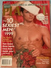 Playgirl Magazine, Dec. 1999, Guys Posing Nude, Women's Interest, Gay Interest picture