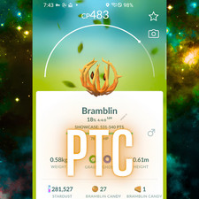 Pokémon Bramblin x1,x5, x8, x15 | mini PTC | Go picture