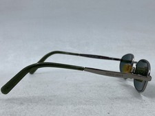 Vintage Giorgio Armani 670 815 Small Gunmetal Oval Sunglasses Size 135 picture