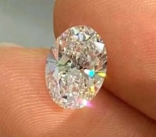 Lab Grown Diamond 3.00 Ct Oval Cut D Color VVS1 Clarity Certified Loose Gem 6LHU picture
