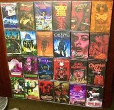 Massive Terror Vision Horror Soundtrack 24 Cassette Lot - New Sealed Ships Free picture