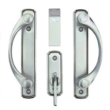 Andersen Newbury 2-Panel Gliding Door Hardware Set in Satin Nickel 2579435 picture