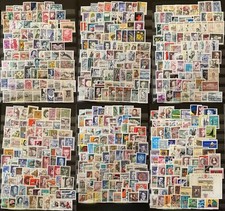 AUSTRIA - 600 Commemorative STAMPS - ALL DIFFERENT - Very Nice Collection - MNH picture