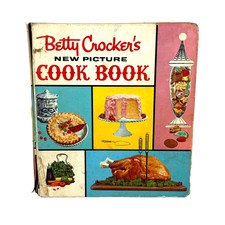 Betty Crocker’s New Picture Cookbook 1960s HC Recipe Cook Book Vintage picture