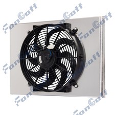 Fit 1968-1974 Dodge Coronet Charger Challenger Plymouth Aluminum Shroud Fan picture