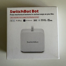 SwitchBot Bot Smart Switch Button Pusher Bluetooth Fingerbot White New in Box picture