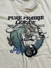 VTG 1978 Pure Prairie League Band Tour T-Shirt S to 5XL picture
