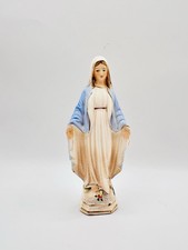 Vintage Virgin Mary Madonna Ceramic Figurine 7