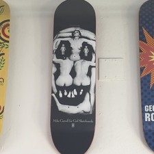 SUPER RARE Mike Carroll Skull Salvador Dali 1990s release