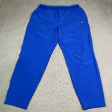 Fabletics The Fundamental Pant Mens XL Oxford Blue Tapered 4-Way Stretch NEW picture
