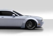 For 2008-2023 Challenger Duraflex Novara Wide Body Front Fender Flares - 2 Piece picture