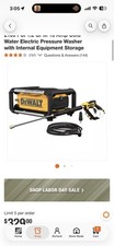 DEWALT 2100 PSI 1.2 GPM Cold Water Electric Pressure Washer - DWPW2100 picture