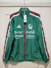 Adidas Mens MEDIUM Mexico Seleccion Mexicana Home Sponsor Jacket picture
