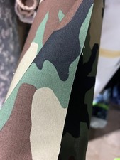 Woodland Camo 100% Cotton Ripstop Fabric 63
