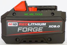 NEW BARE Milwaukee Genuine M18 Forge 48-11-1881 8.0 AH Battery 18V Red Lithium picture