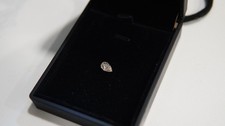 1.11 CT Fancy Pinkish Brown Pear Lab Diamond VVS2 IGI Certified Loose Champagne picture