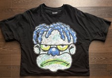 Rare Find Billionaire Studios Bloo Clown Locks  Tee Black Sz S picture