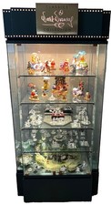 Walt Disney Classics Collection Illuminated Lockable Glass Display Case Drawer picture