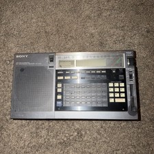 Sony ICF-2010 AIR/FM/LW/MW/SW/PLL Shortwave Radio Receiver Parts/Repair Untested picture