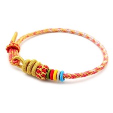 Exquisitely Chinese Retro Hand-knitted Bracelet Amulet Bangle lucky Hand Rope picture