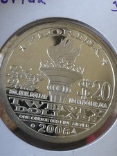 2006 Florida Norfed $20 1 oz .999 Fine Silver Fantasy Coin. Great condition picture