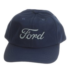 Ford Women's Blue Ponytail Infinity Hat Adjustable picture