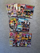 Jonas Brothers Memorabilia Lot: Magazines, Posters/Prints, Buttons & Keychain picture