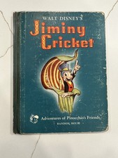Walt Disney’s Jiminy Cricket Vintage 1939/1940 Random House Hardcover Pinocchio picture