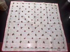 Vintg.Rare Authentic Gucci 70’s Napkin Made In Italy 100% Cotton picture