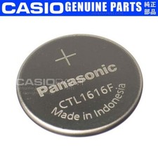 GENUINE CASIO Panasonic Capacitor Solar Battery Rechargeable Lithium CTL 1616 F picture