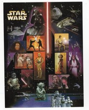 2007 41 cent Star Wars Sheet of 15 Scott #4143, Mint NH picture