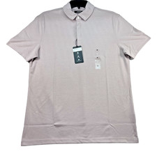 Alfani Polo Shirt Mens size Medium Light Purple Lilac Stretch Short Sleeve New picture