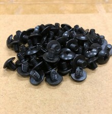 (100) 10-32 X 1/2 Machine Screw Phillips Truss Steel Black Oxide #10-32 x 1/2