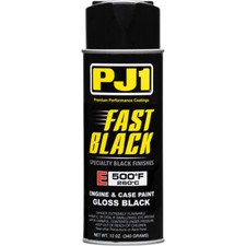 PJ1/VHT FAST BLACK Engine and Case Paint 500F - Gloss Black | 12 oz | 16-ENG picture