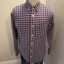 Relwen Chamois Lined Flannel Shirt Size Large EUC picture