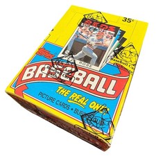 1986 Topps Baseball Unopened Wax Box BBCE 36 Packs -  picture