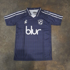 90s Blur Band Blue Mens V-neck Jersey 3D Unisex S-2345XL QA1985 picture
