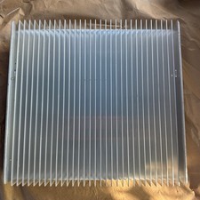 Large Aluminum Heat Sink -About  14”x 13.5”x 2.5”  12.50 Lbs.  #09 picture